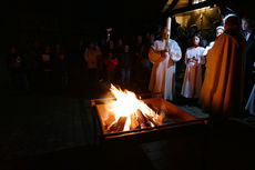 Lumen Christi - Auferstehungsmesse in St. Crescentius (Foto: Karl-Franz Thiede)